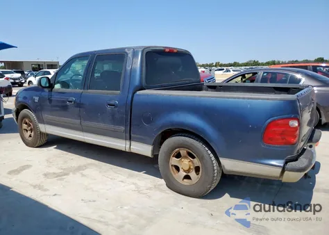 2002 Ford F150 Supercrew from USA, damaged, VIN 1FTRW07612KB61755